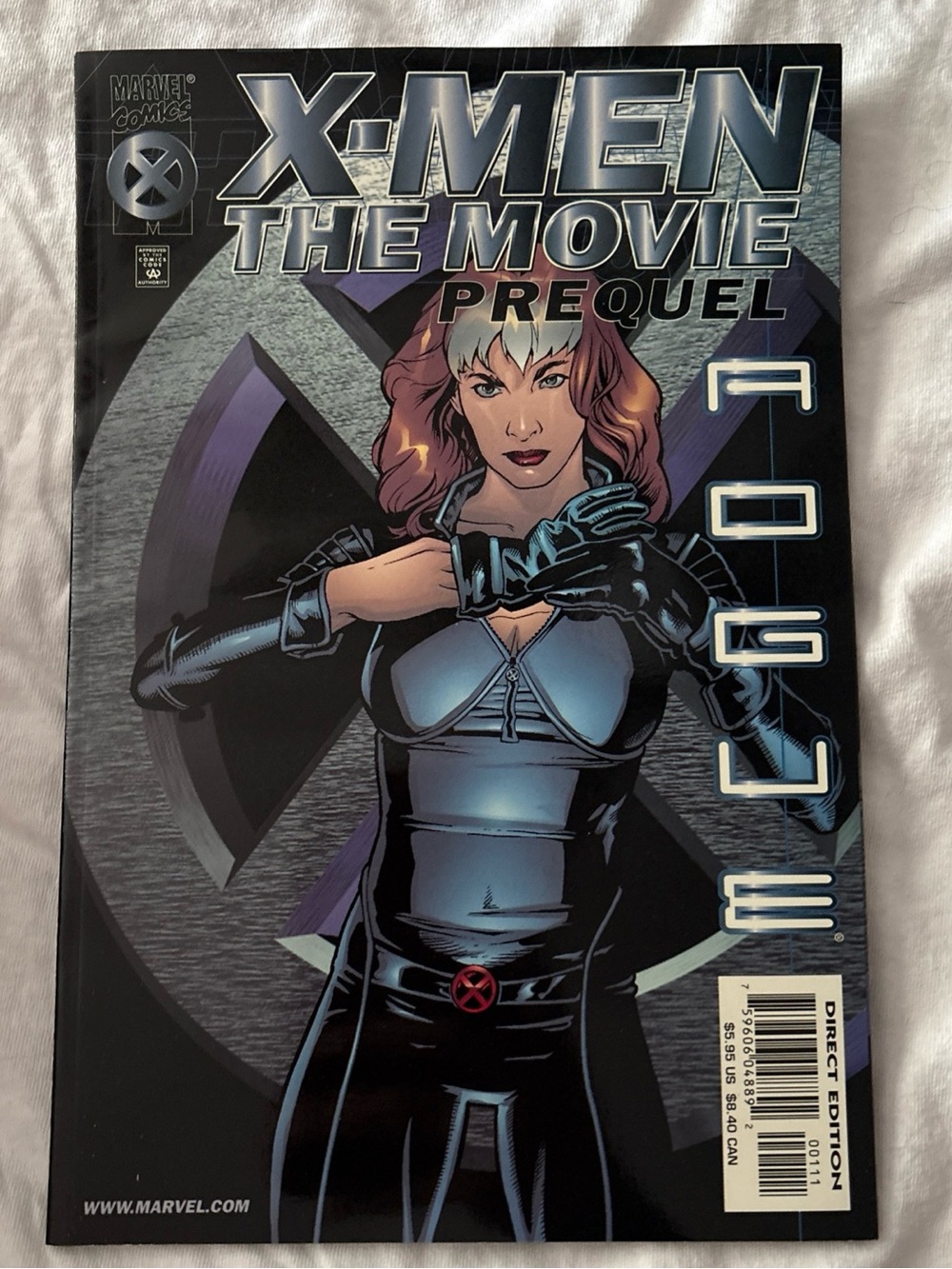 Marvel X-Men The Movie Prequel Rogue Comic Book -